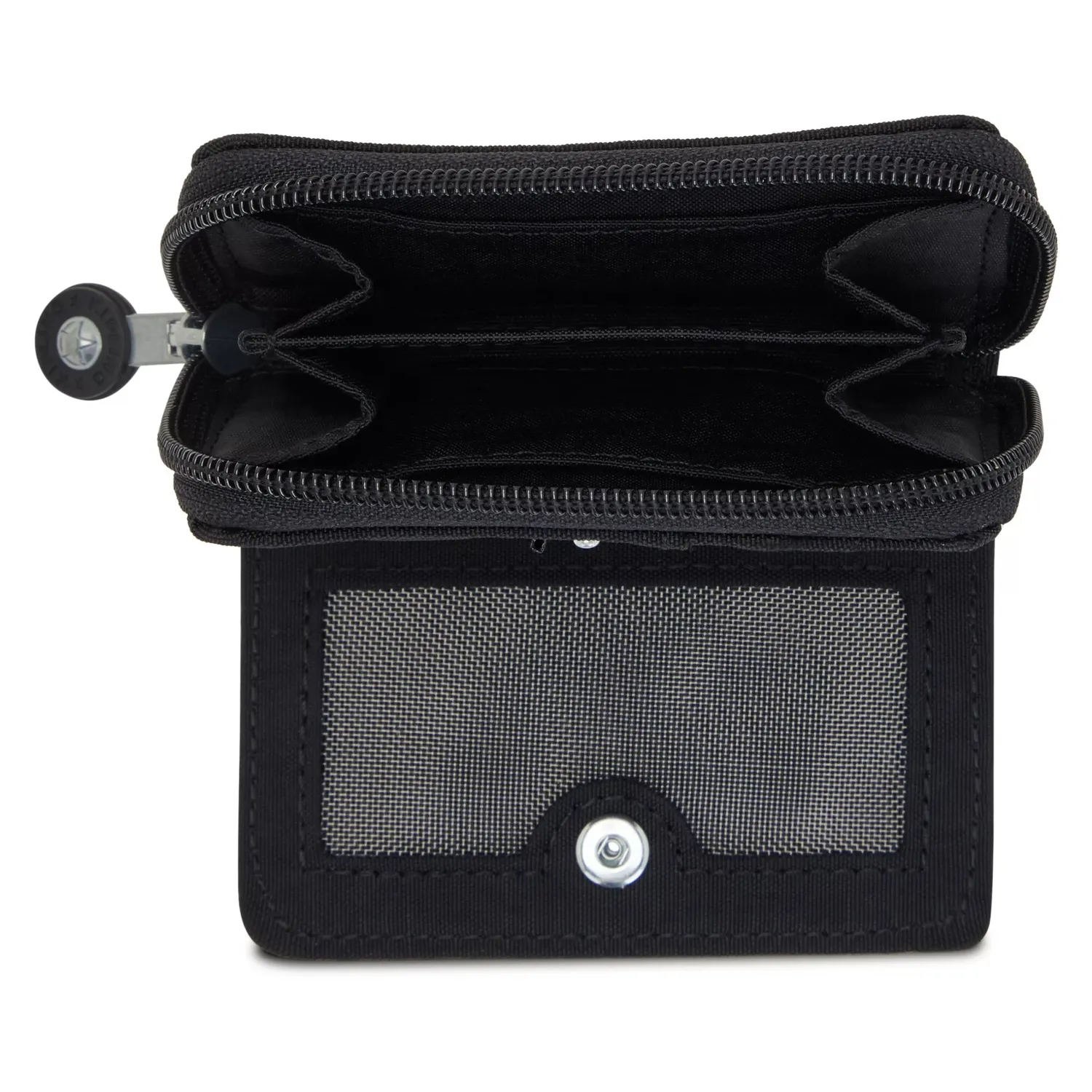 Kipling Tops kleine portemonnee Black Tonal met rits
