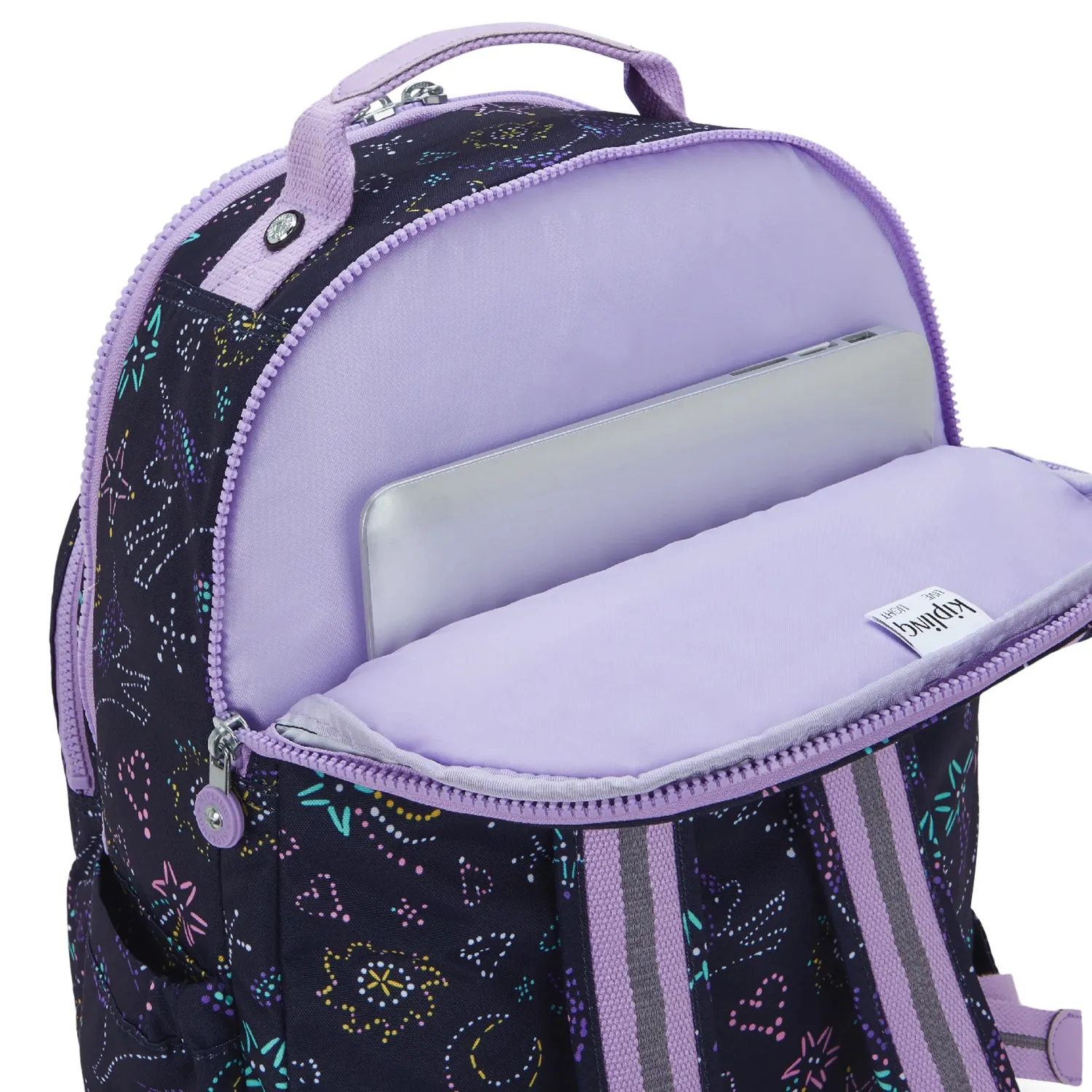 Kipling Seoul Lap rugzak Unicorn Star groot 15 inch