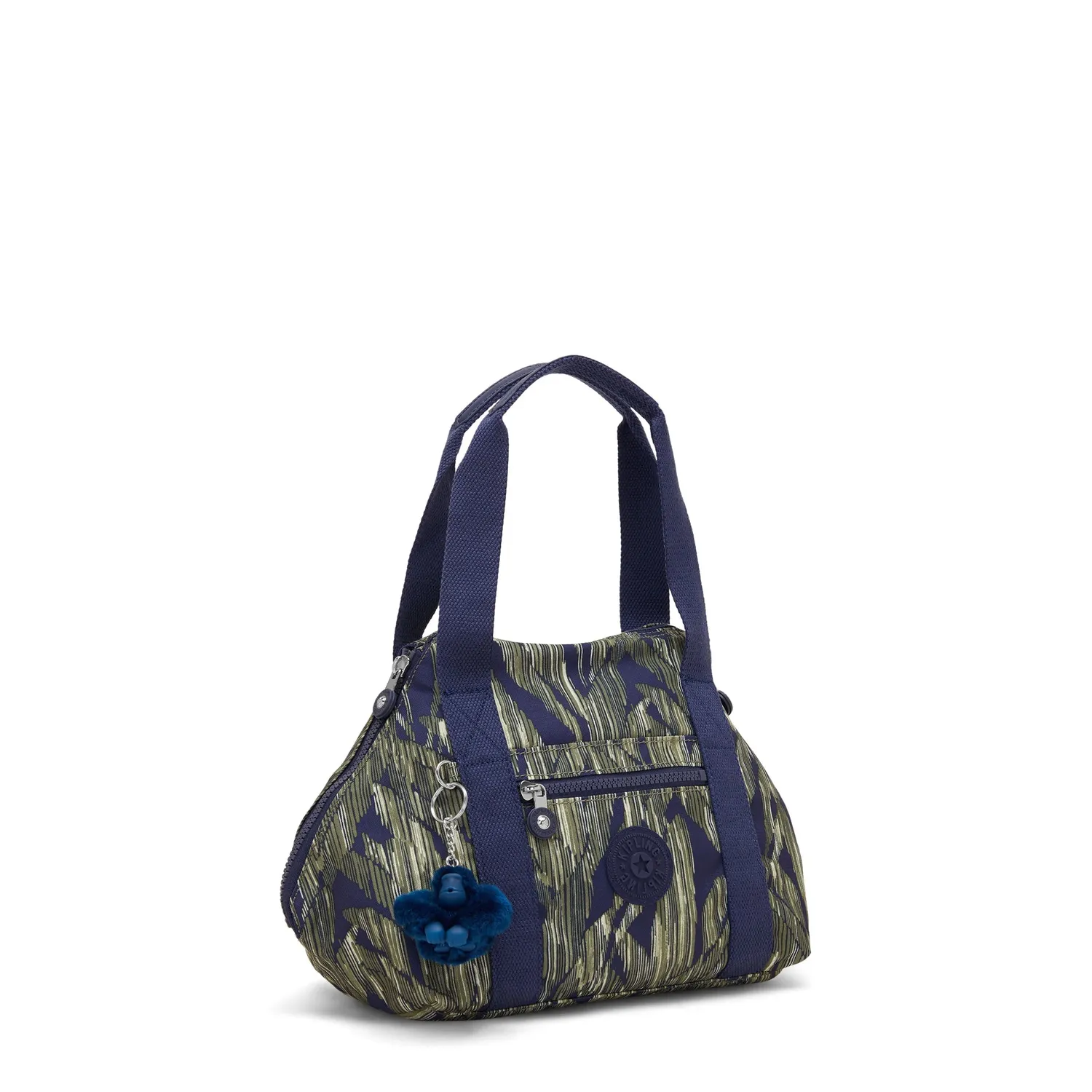 Kipling Art Mini schoudertas Striped Grasses klein extra vakken