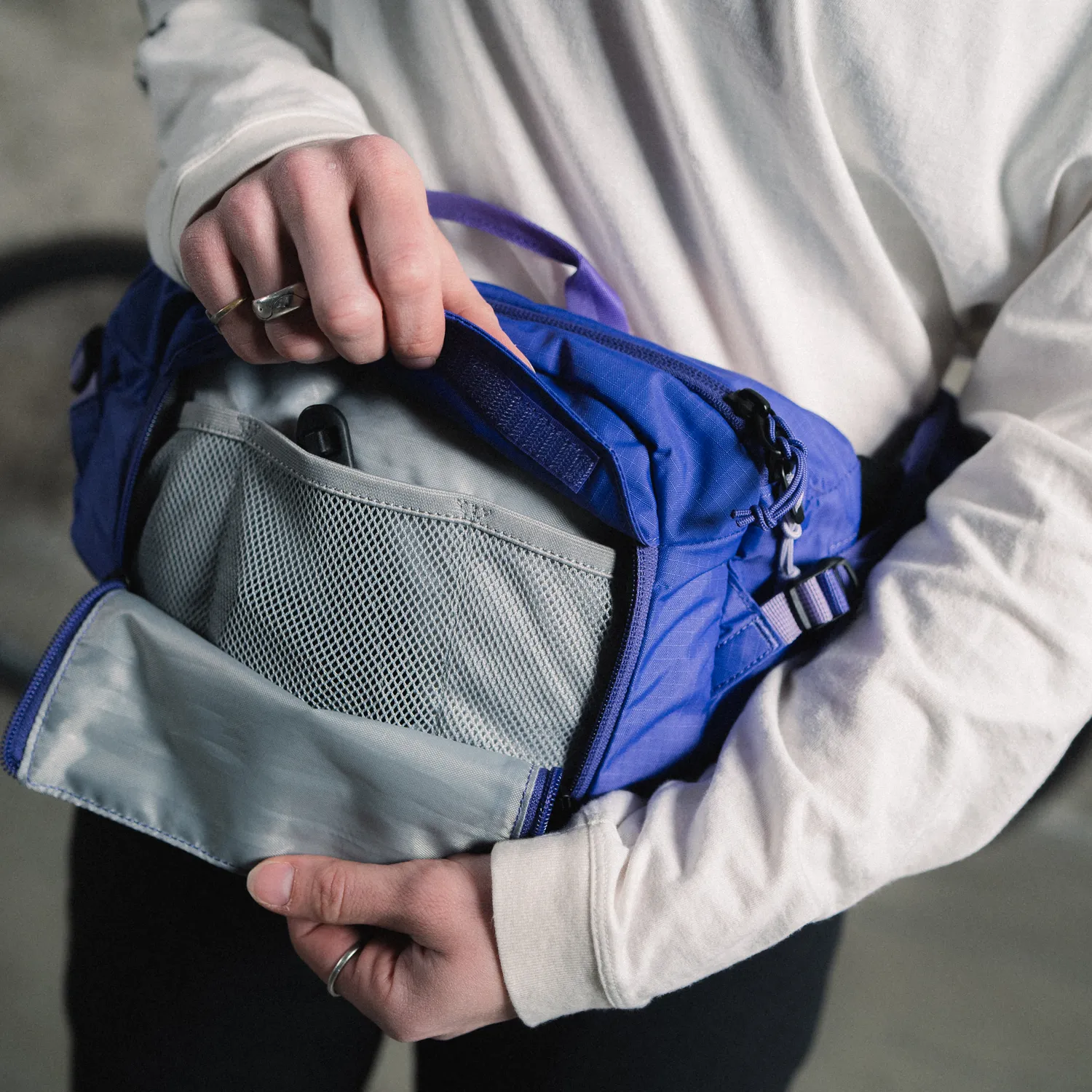Evoc Hip Pack 3 heuptas zwart met drinkbladder 1,5L