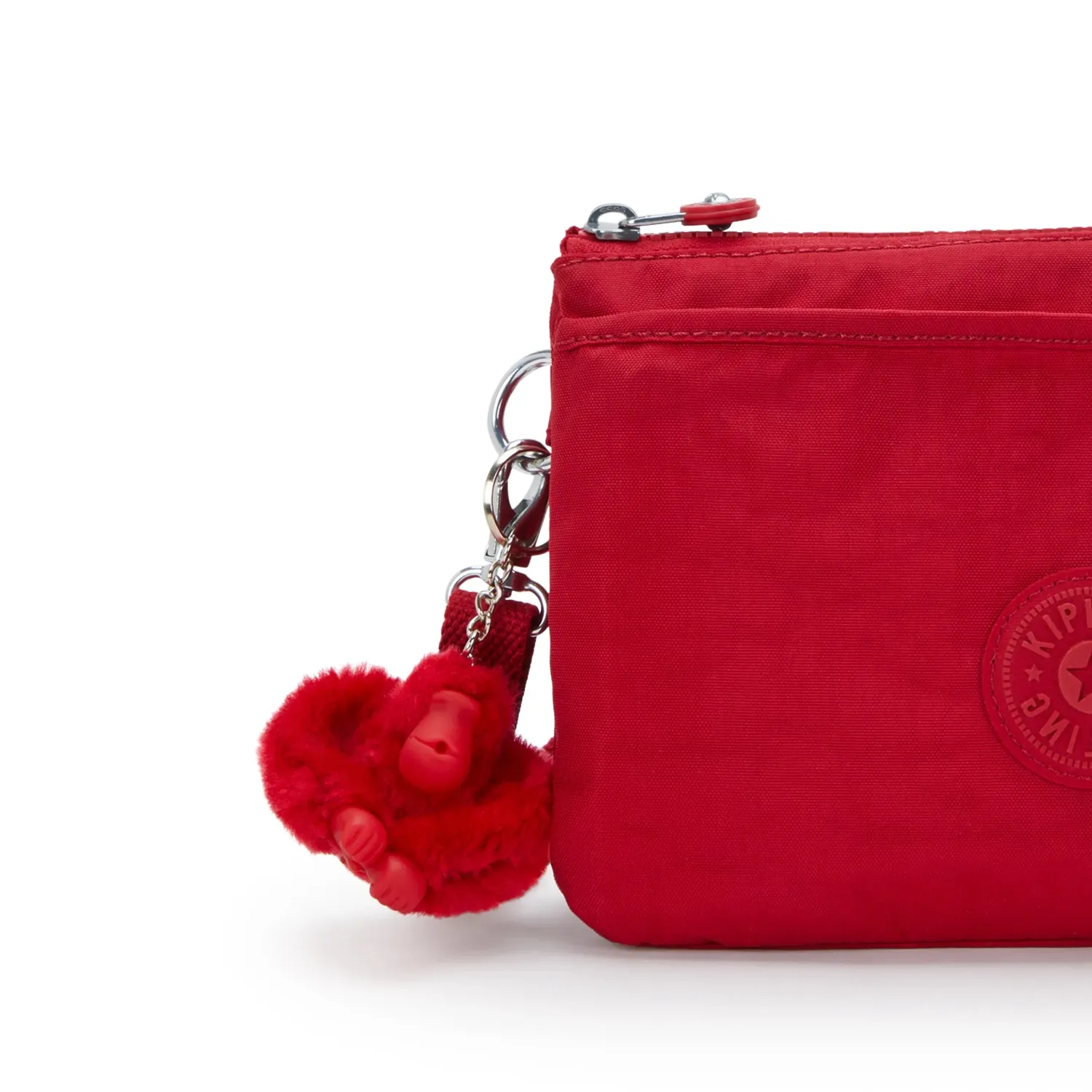Kipling Riri crossbodytas klein Ruby Red waterafstotend