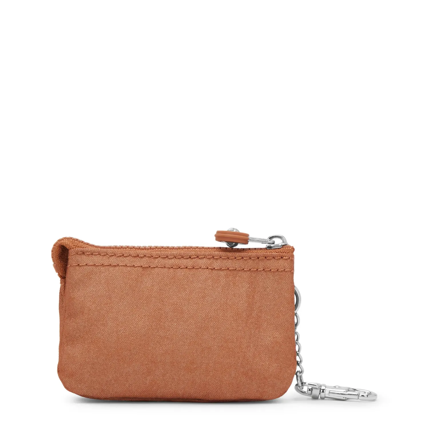 Kipling Mini Creativity portemonnee Copper Glimmer met sleutelring