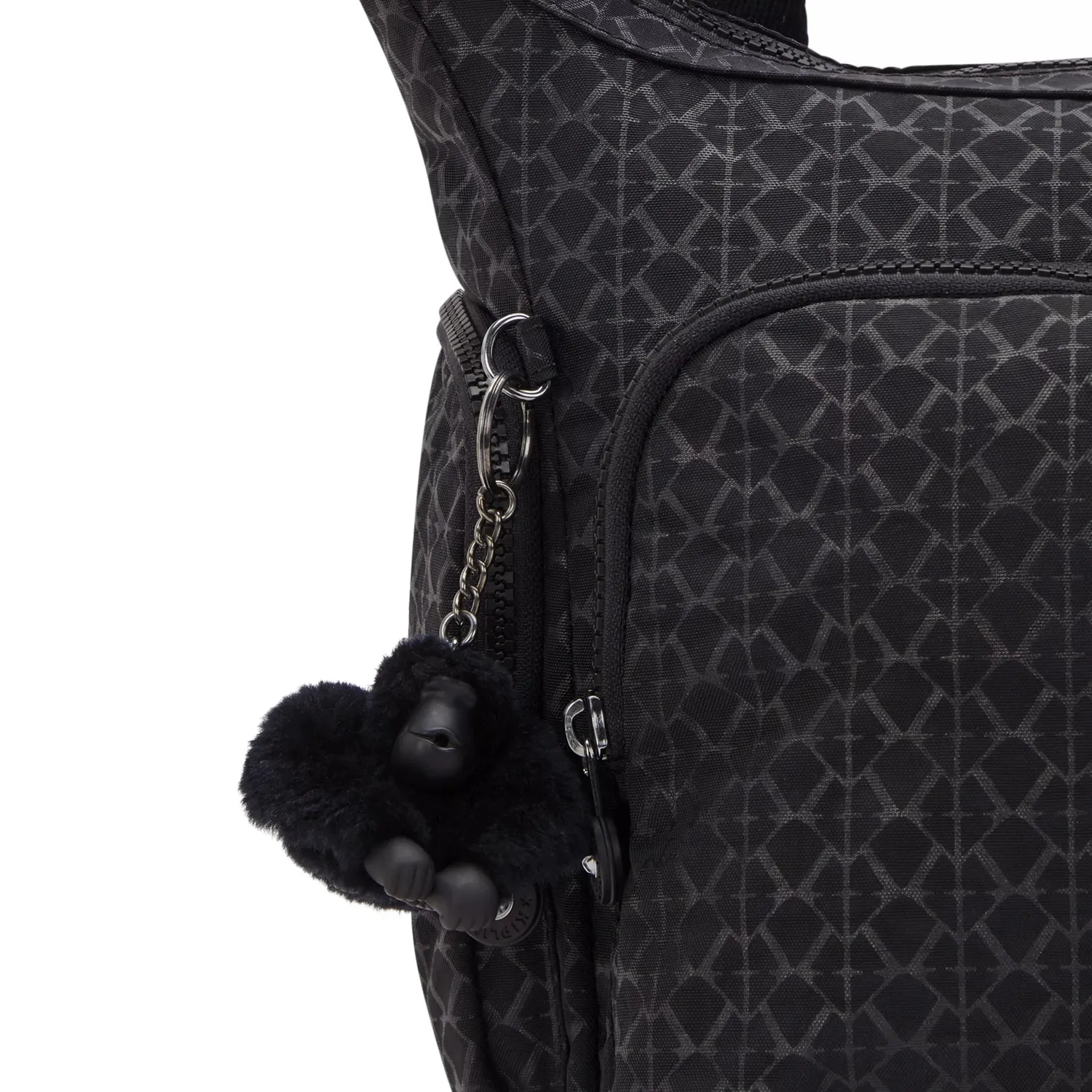 Kipling Gabb crossbodytas Groot Signature Emb lichtgewicht