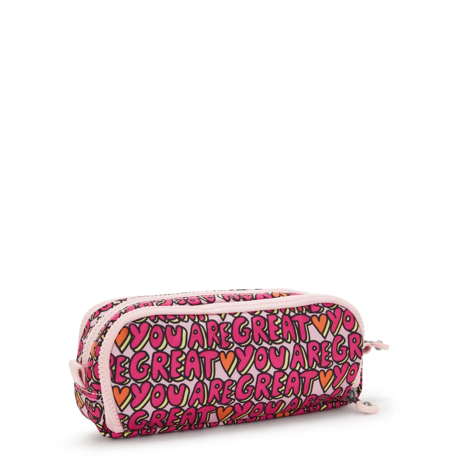 Kipling Gitroy pennenzak Groot U R Great Print nylon