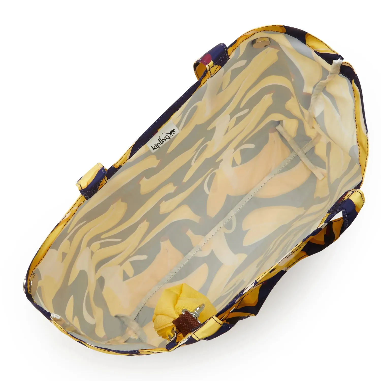 Kipling Jonny Packable shopper Klein banana bag opvouwbaar