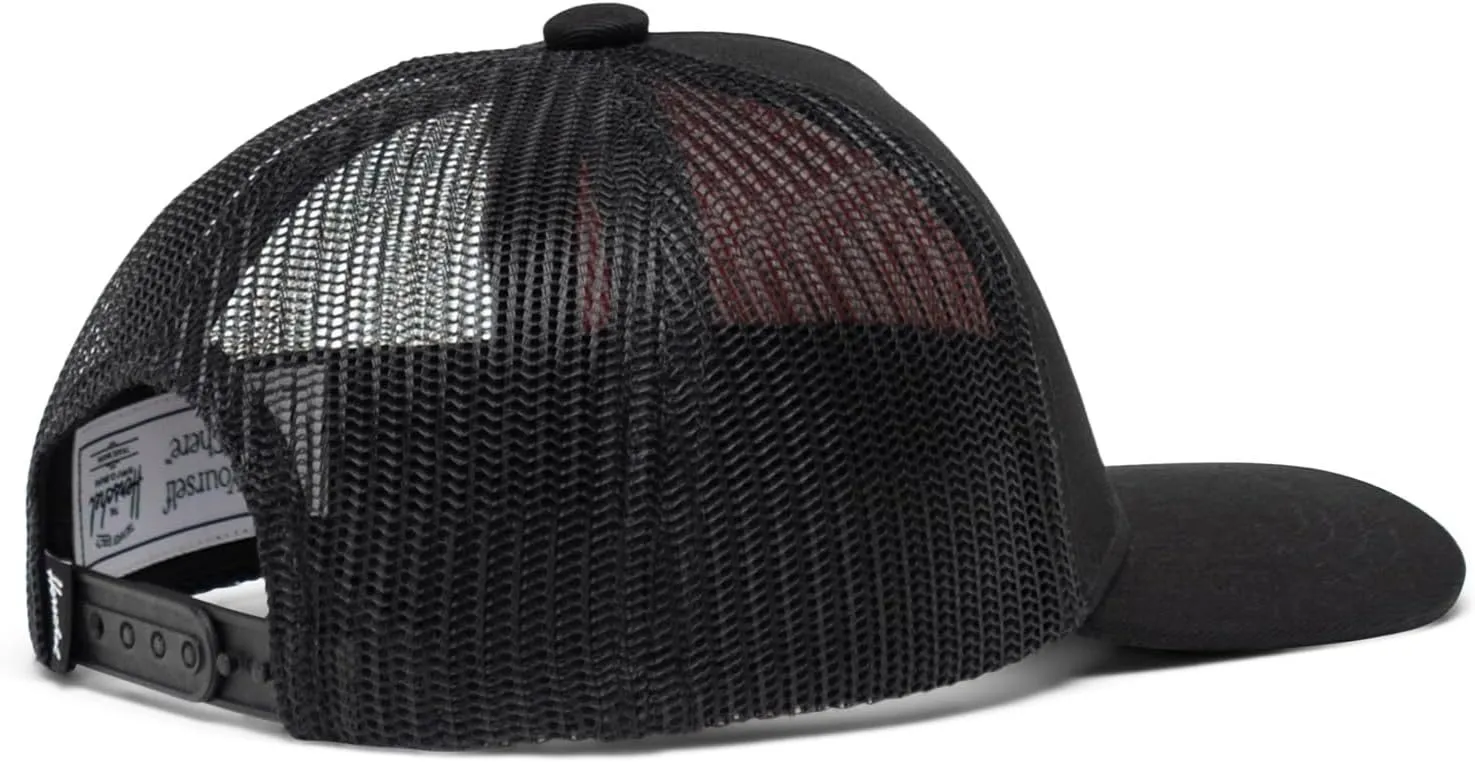 Herschel Supply Whaler babypetje zwart katoen 6-18 maanden