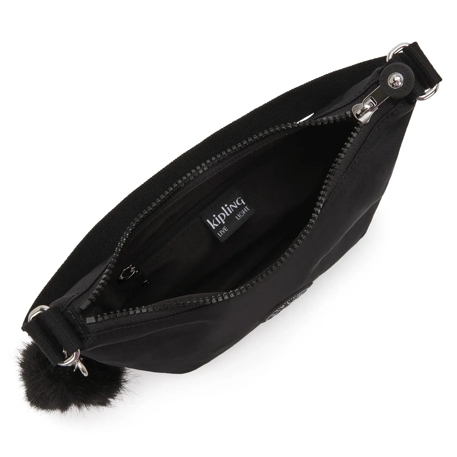 Kipling Amani schoudertas Klein Black compact