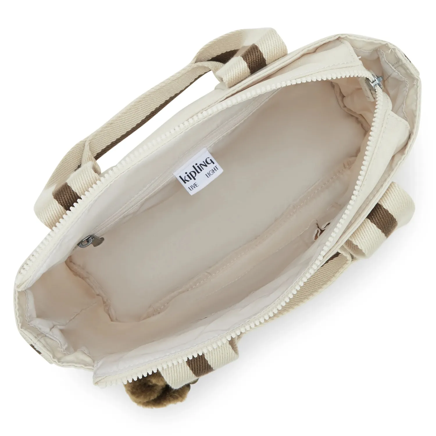 Kipling Minta M Up shopper Soft Sand medium afneembare band