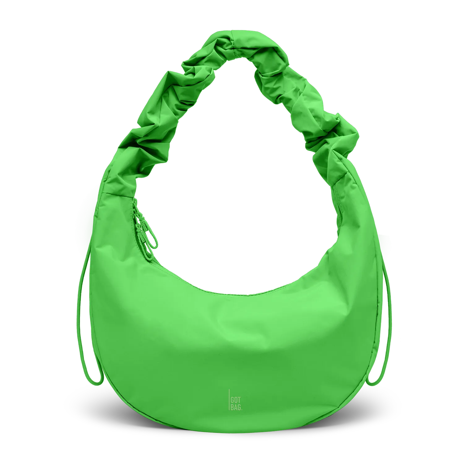 Got Bag Moon Bag Ruffle tas black monochrome gerecycled