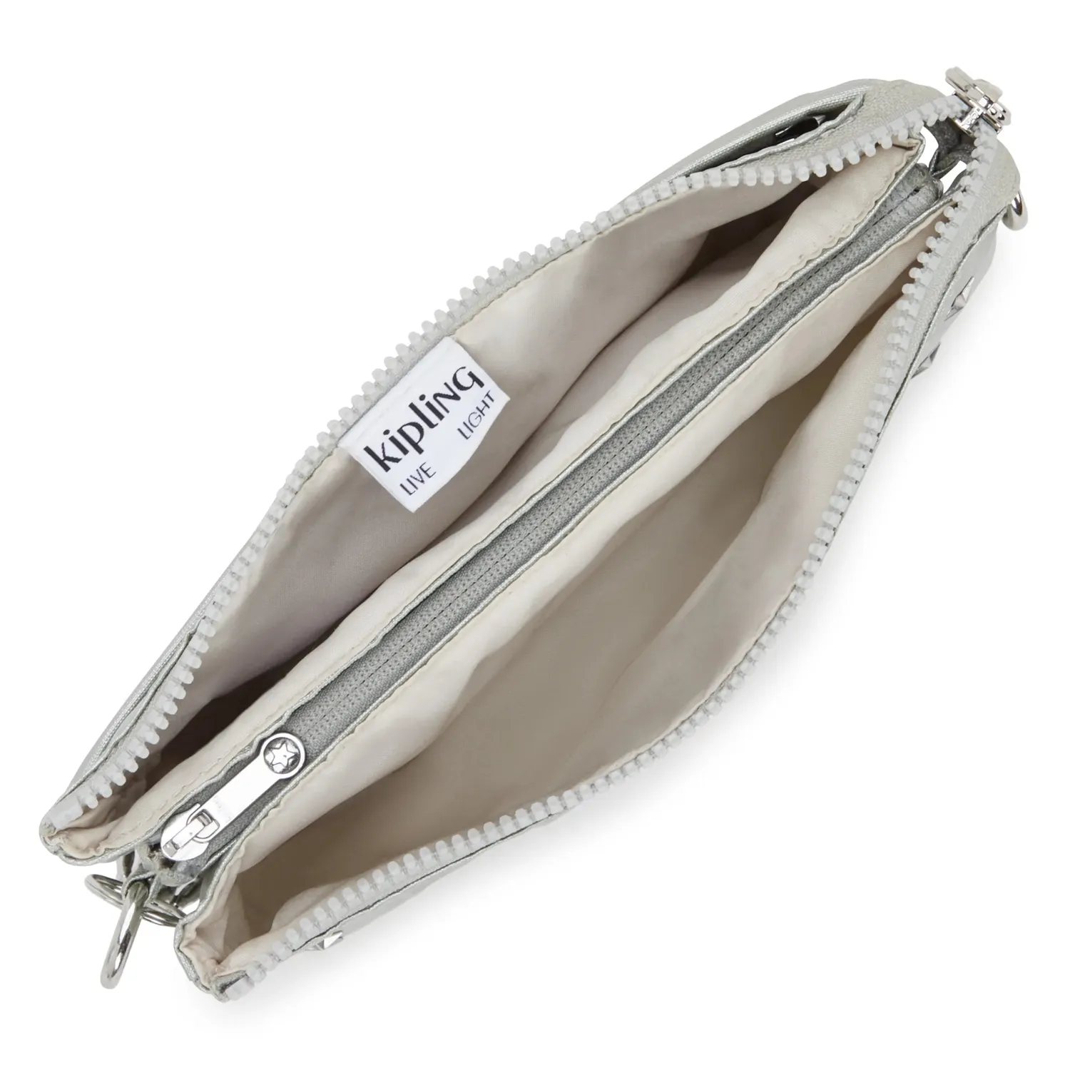 Kipling Riri crossbodytas klein Bright Metallic Stud hartjes