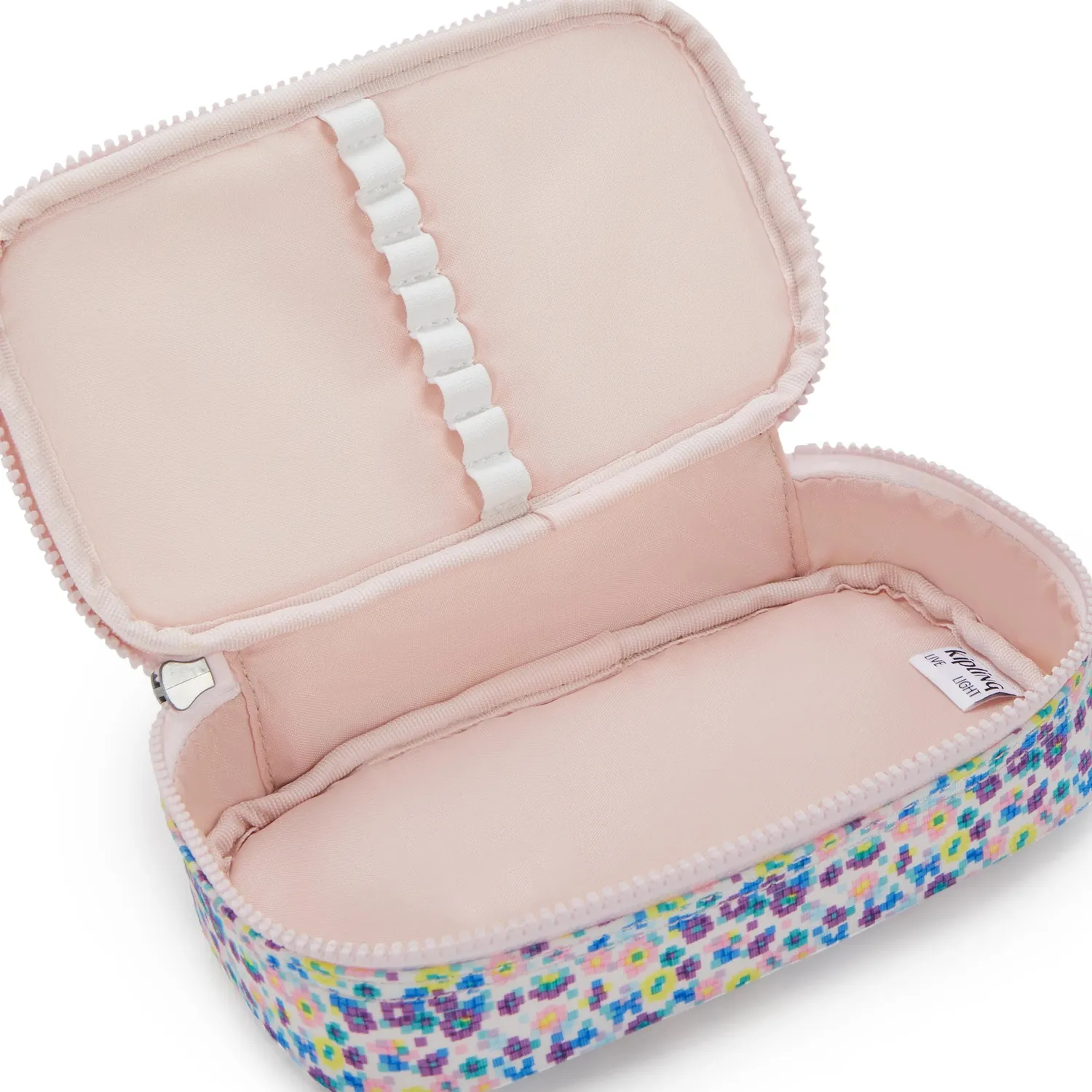 Kipling 50 Pens etui medium Digi Flower Print 50 pennen