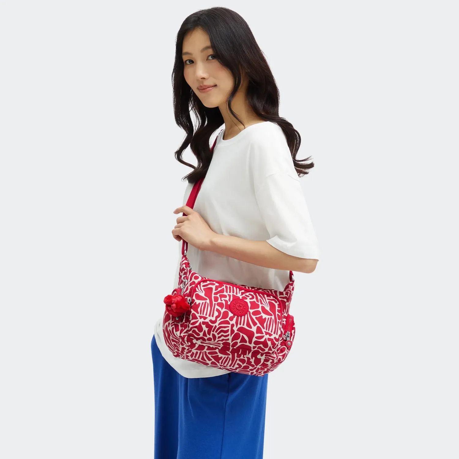 Kipling Gabb S crossbodytas Shape Cocktail Medium bedrukt