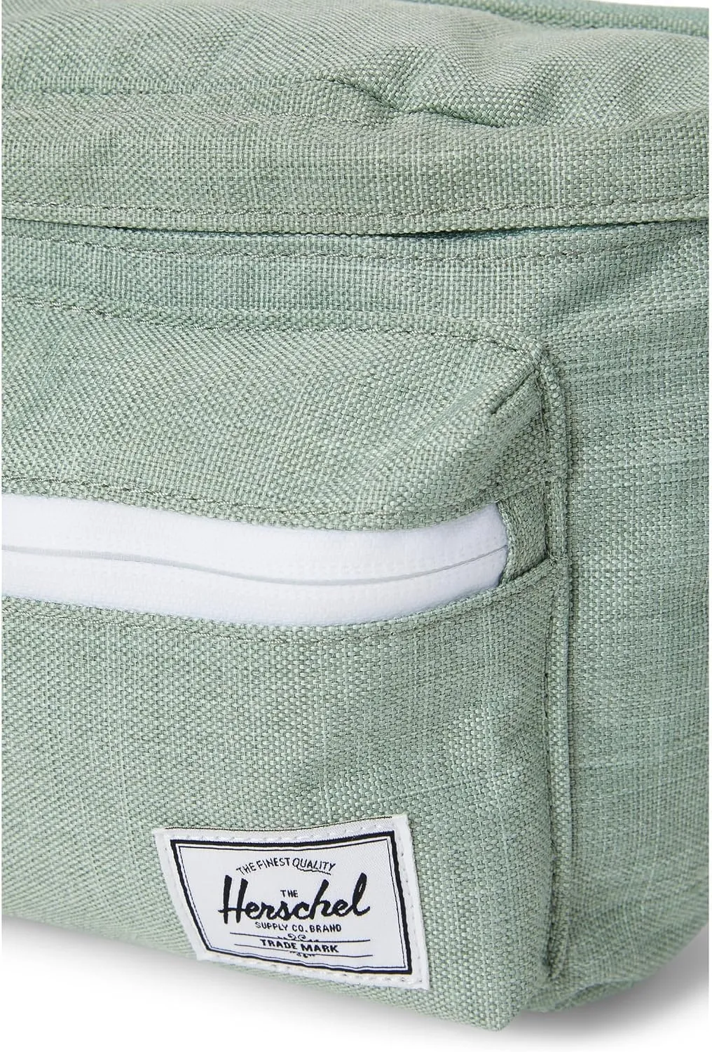 Herschel Pop Quiz heuptas iceberg green crosshatch
