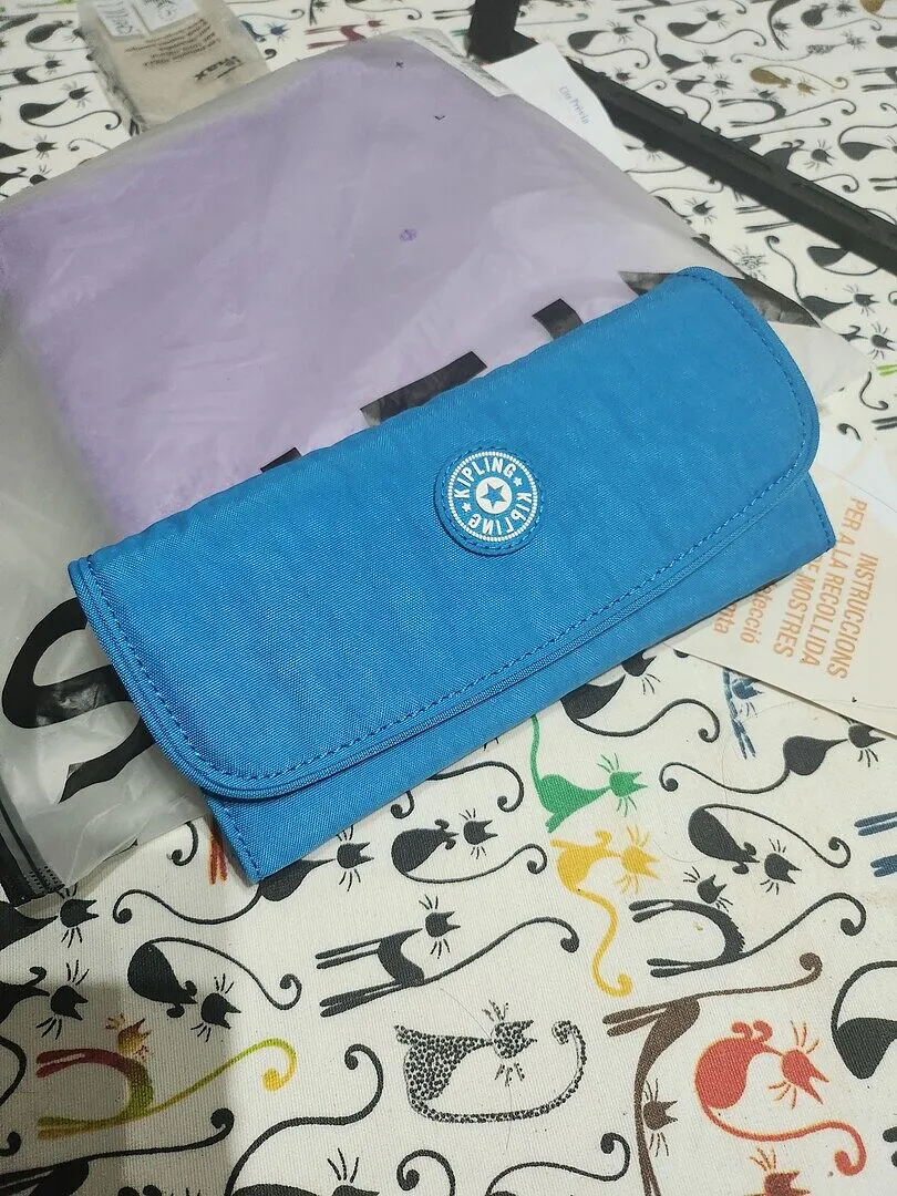 Kipling Money Land portemonnee Metallic Glow RFID