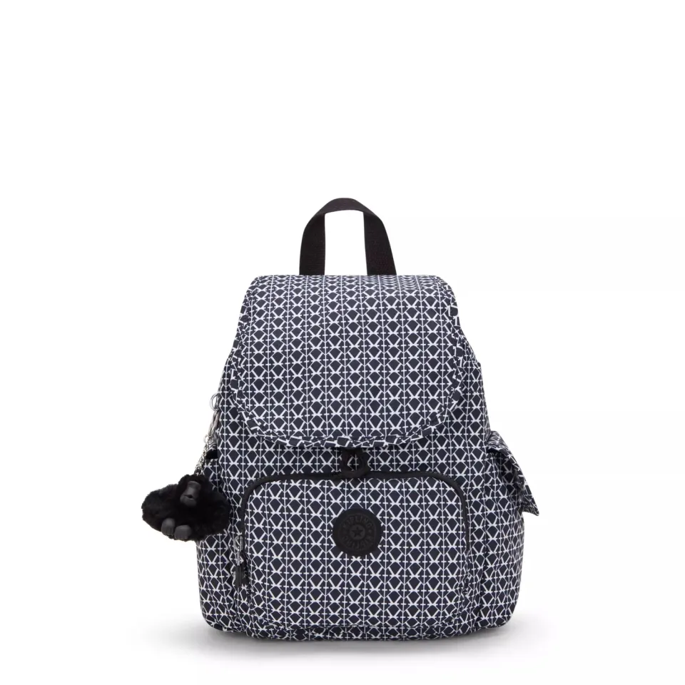 Kipling City Pack Mini rugzak Signature Print extra klein soepel