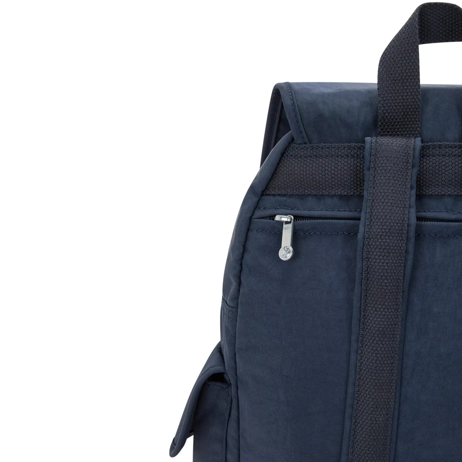 Kipling City Pack Rugzak Medium Blue Bleu 2 met ritsvak