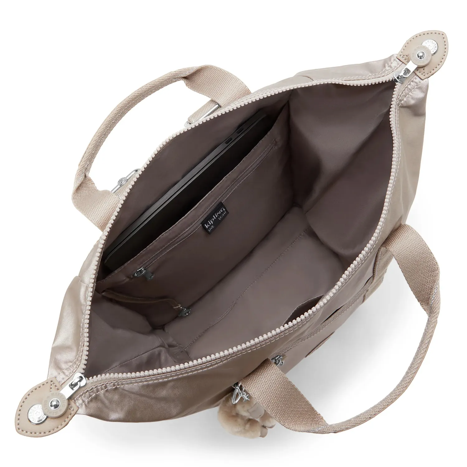 Kipling New Art Backpack rugzak Metallic Glow 15 inch