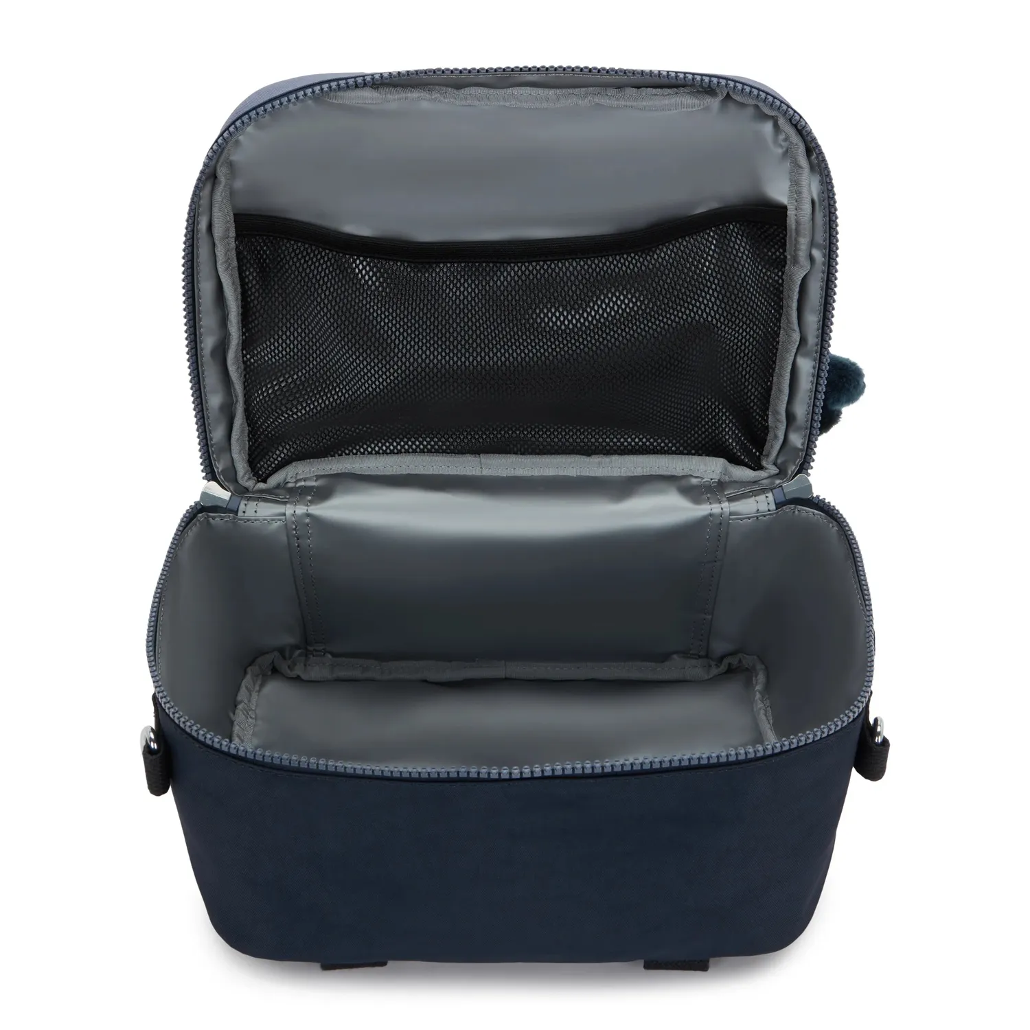 Kipling Miyo Lunchtas Groot Game Grey geïsoleerd