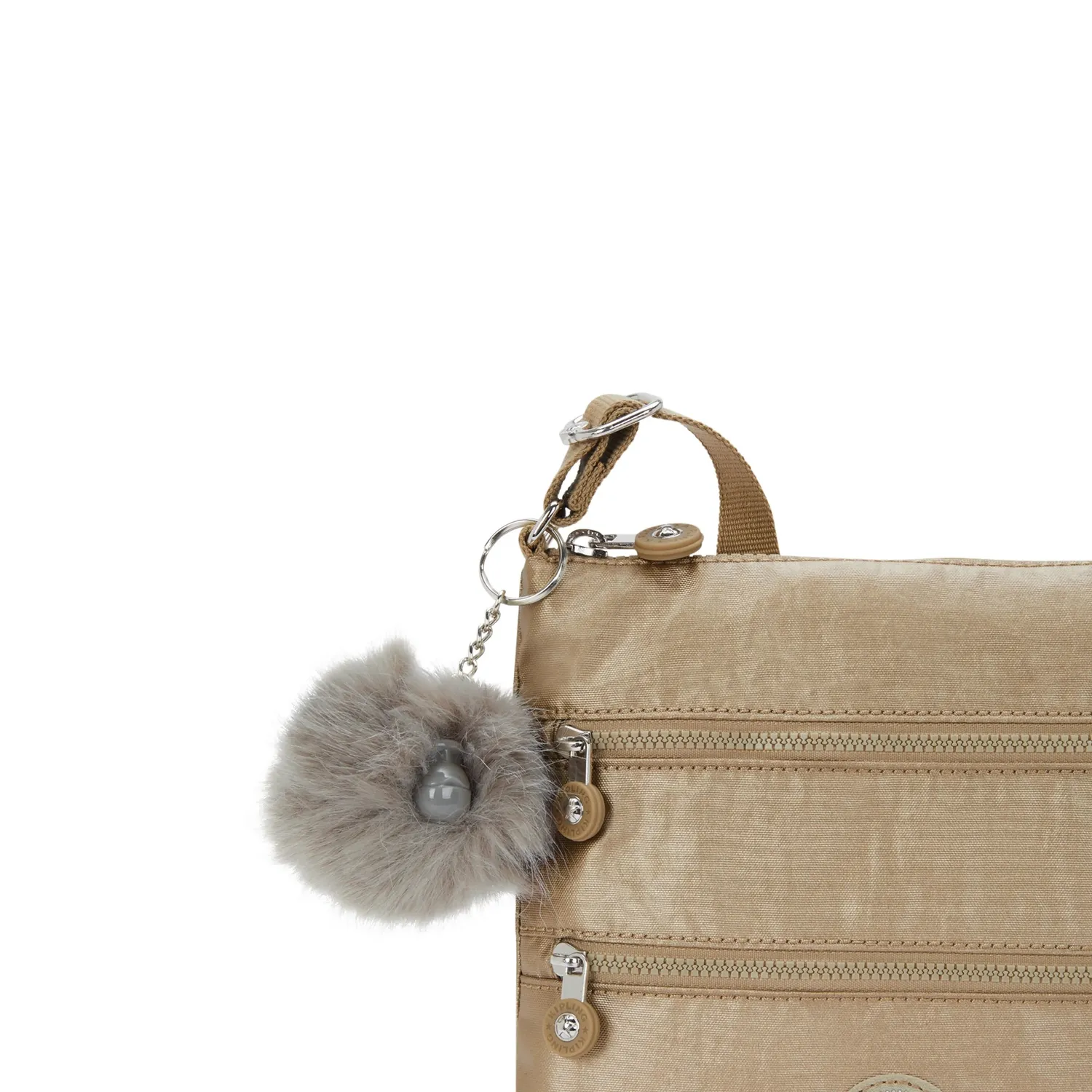 Kipling Keiko crossbody tas klein Echoey Gold waterafstotend