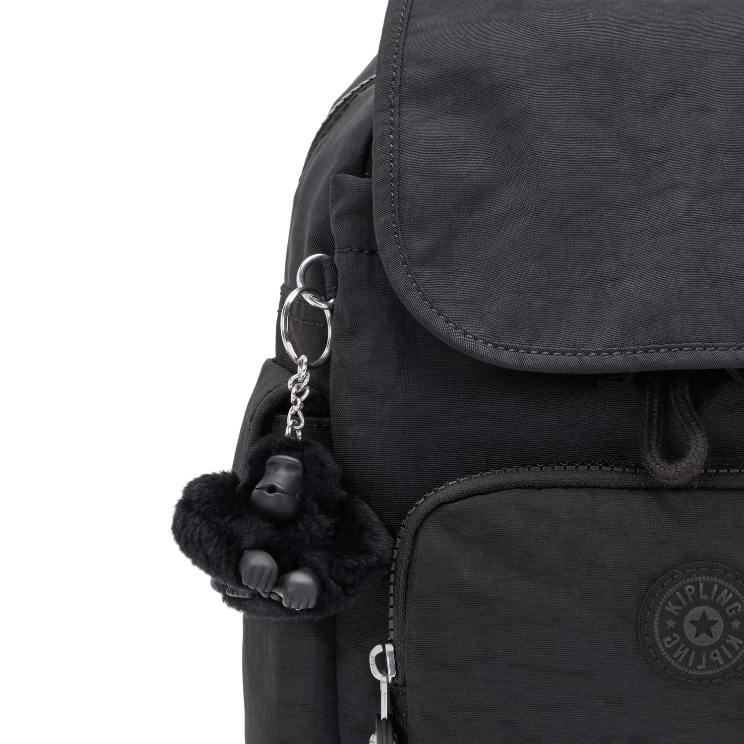 Kipling City Pack Mini rugzak Black Noir extra klein zwart