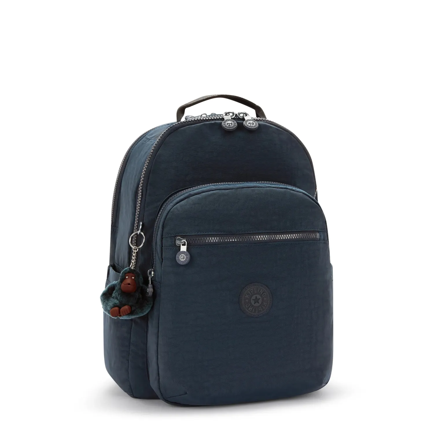 Kipling Seoul College Extra rugzak True Blue Tonal 15 inch