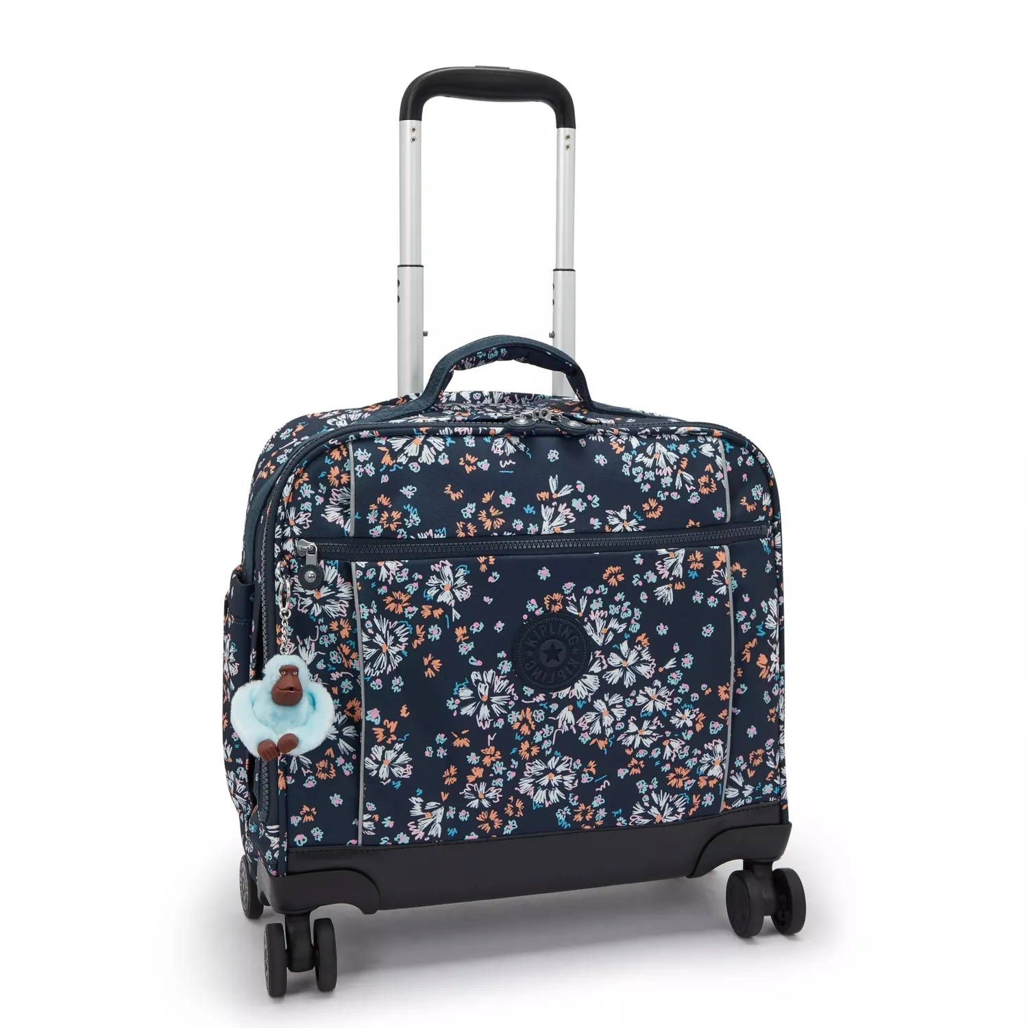 Kipling New Storia trolley Flower Field Groot met print
