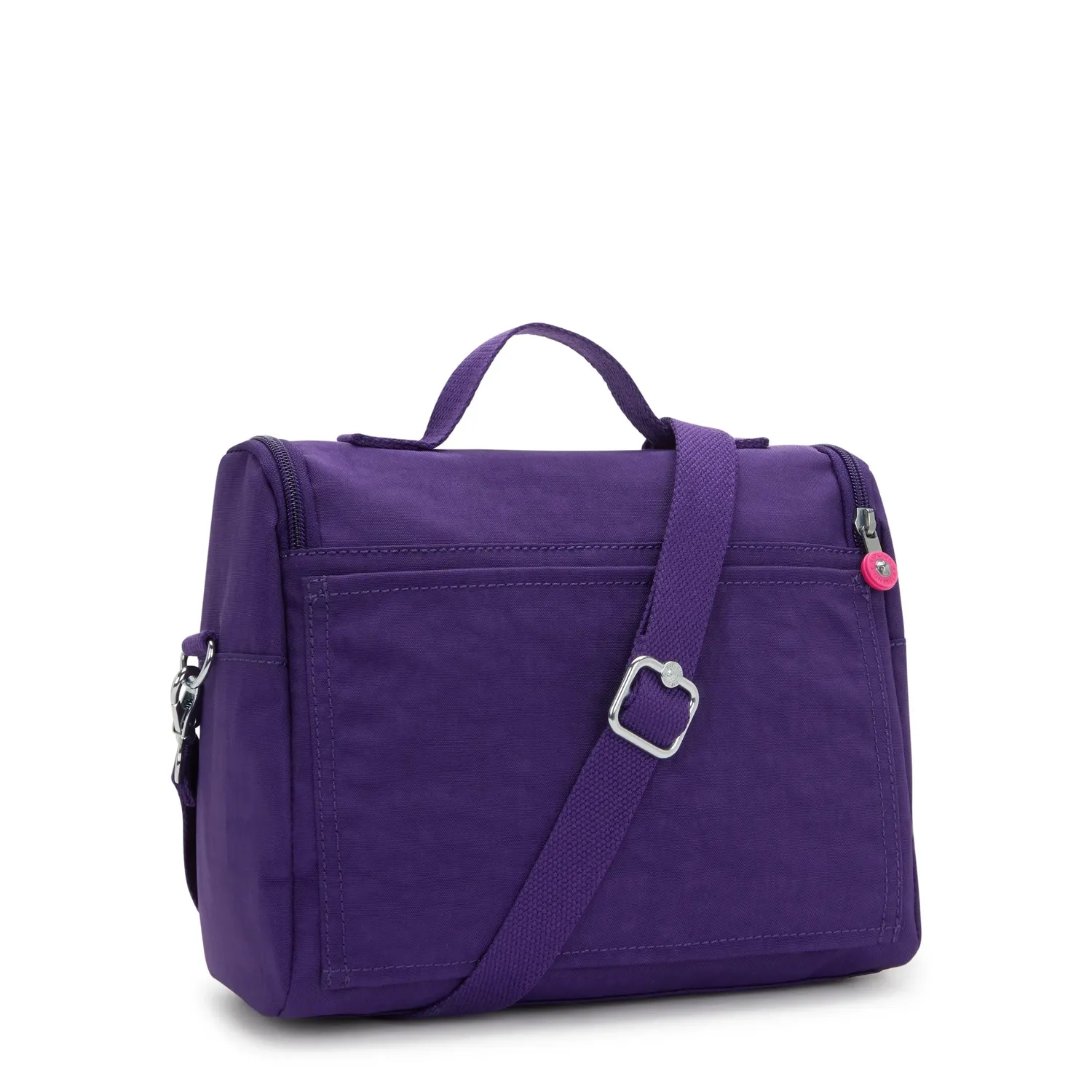 Kipling New Kichirou lunchtas Groot VIP Purple trolleybevestiging