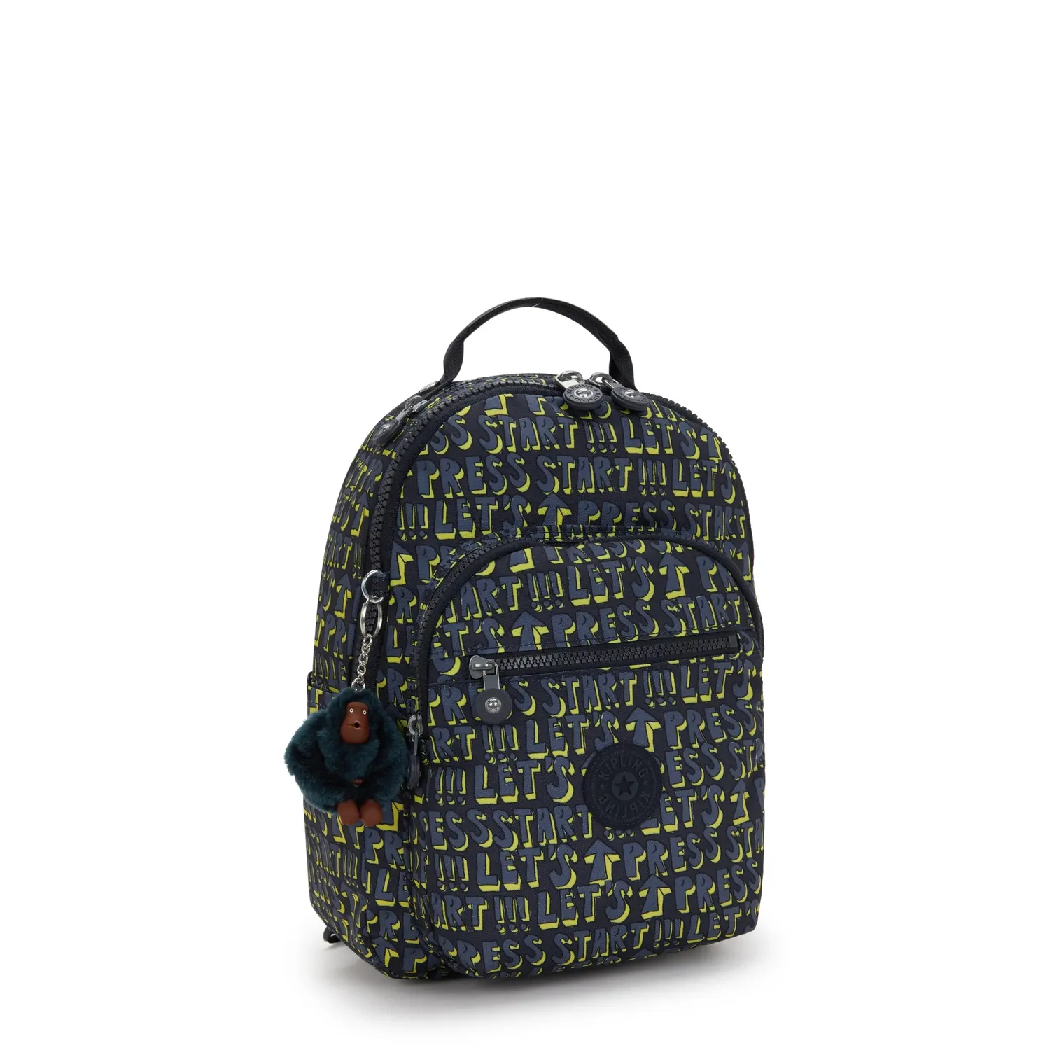 Kipling Seoul S rugzak Lets Play Print met tabletvak
