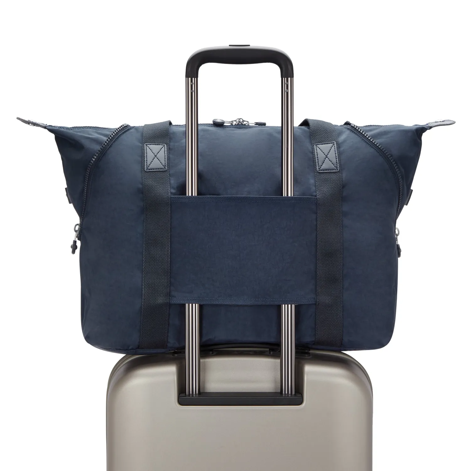 Kipling Art M draagtas Blue Bleu 2 groot waterafstotend