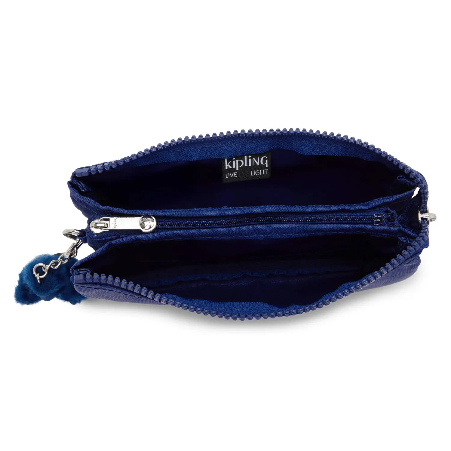 Kipling Creativity L pouch Groot Diamond Wave Emboss
