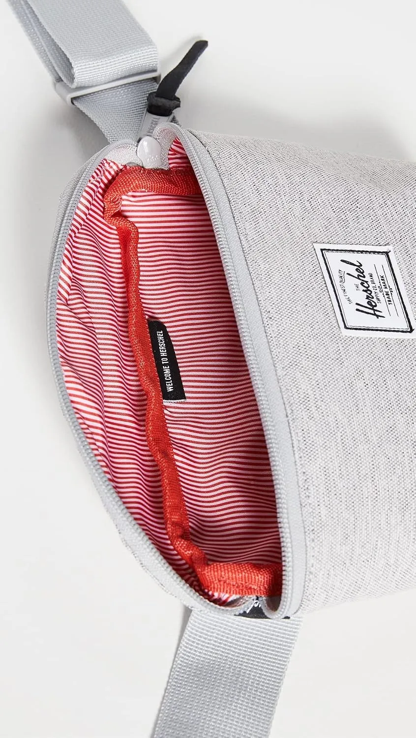 Herschel Fourteen Waist Pack heuptas Light Grey Crosshatch