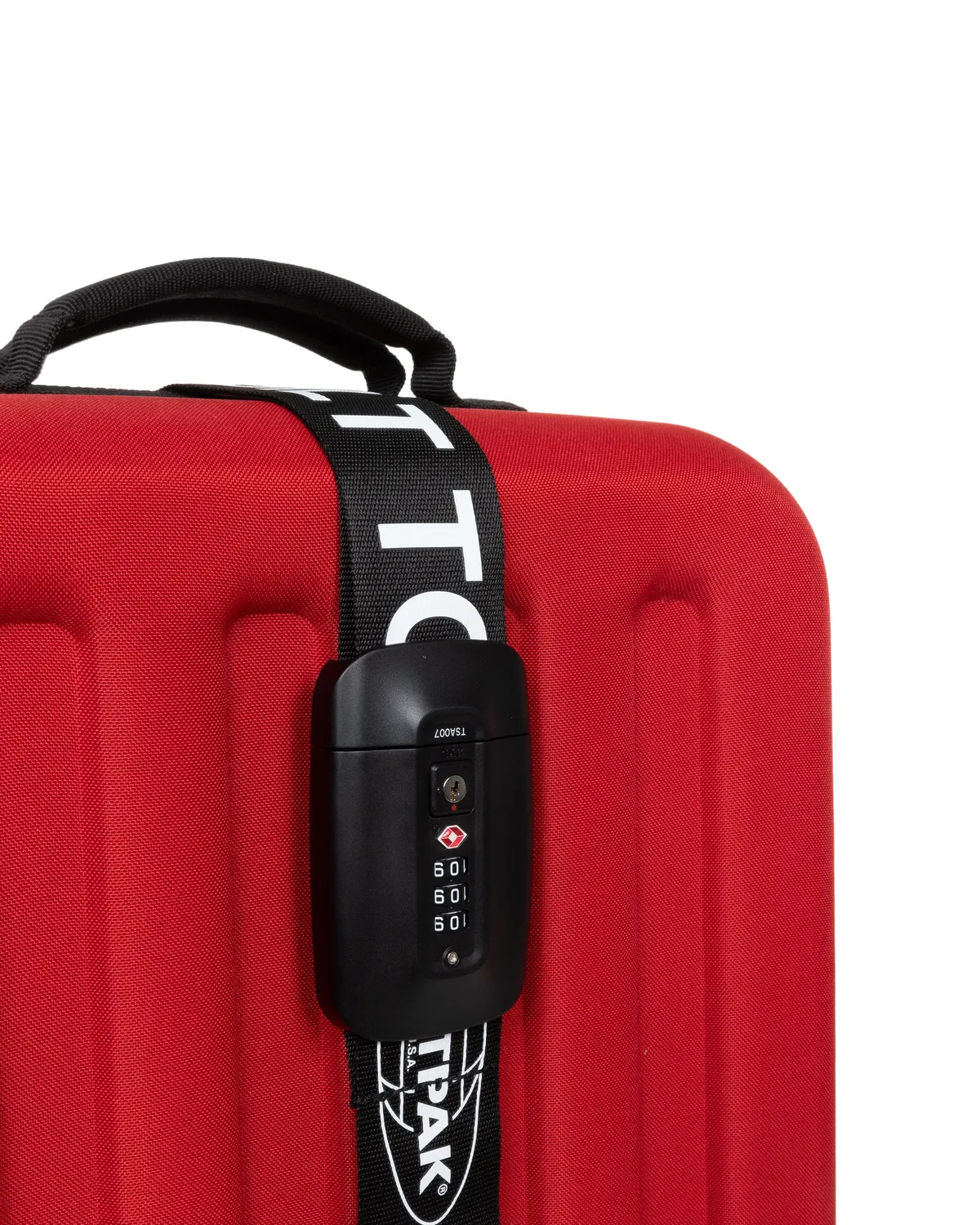 Eastpak Lockbelt kofferriem Black met TSA-slot