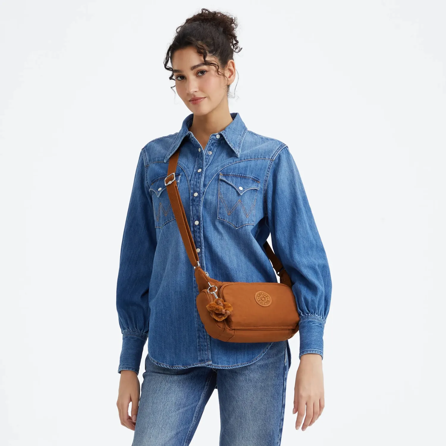Kipling Gabbette S crossbody klein Stylish Mokka