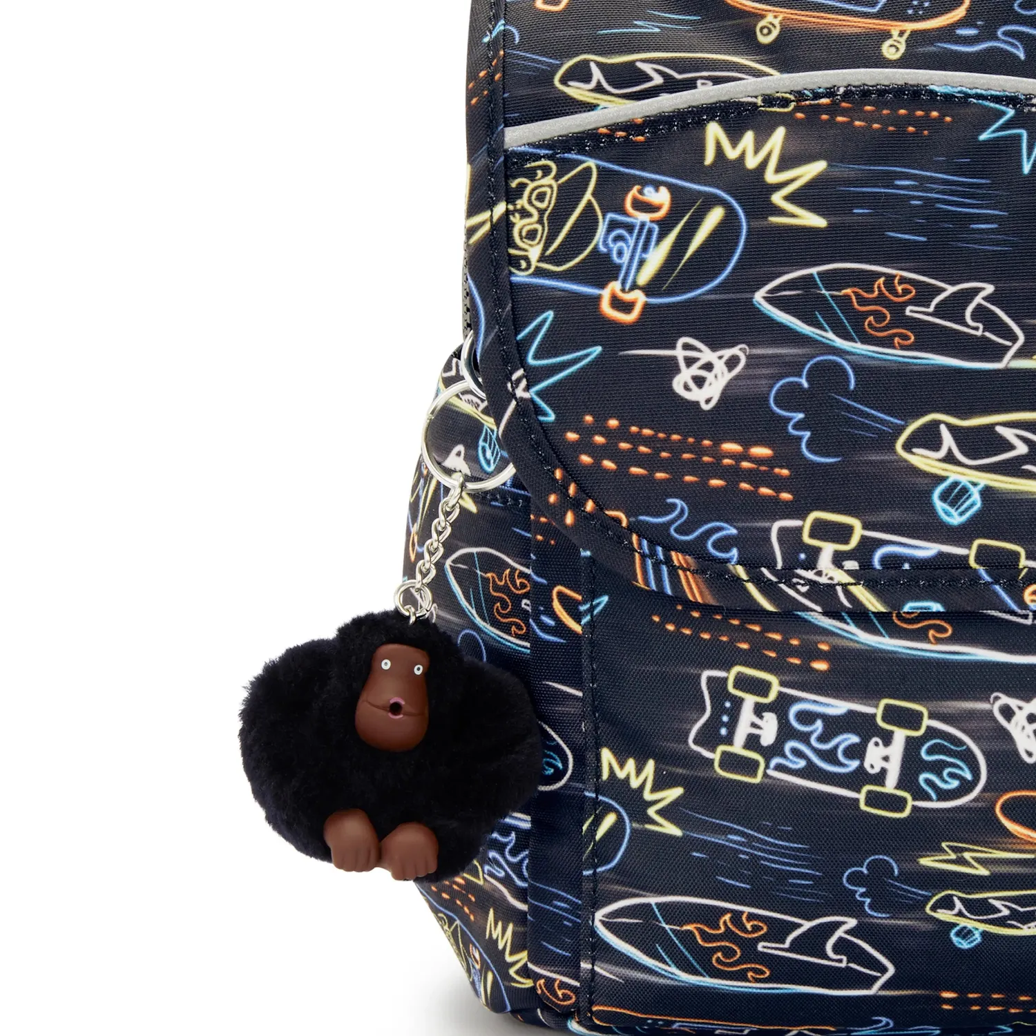 Kipling Codie S rugzak Klein Neon Skate schooltas
