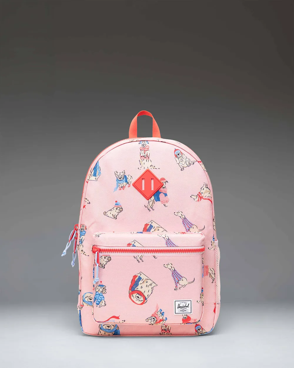 Herschel Heritage Youth rugzak Black Saddle Brown kids