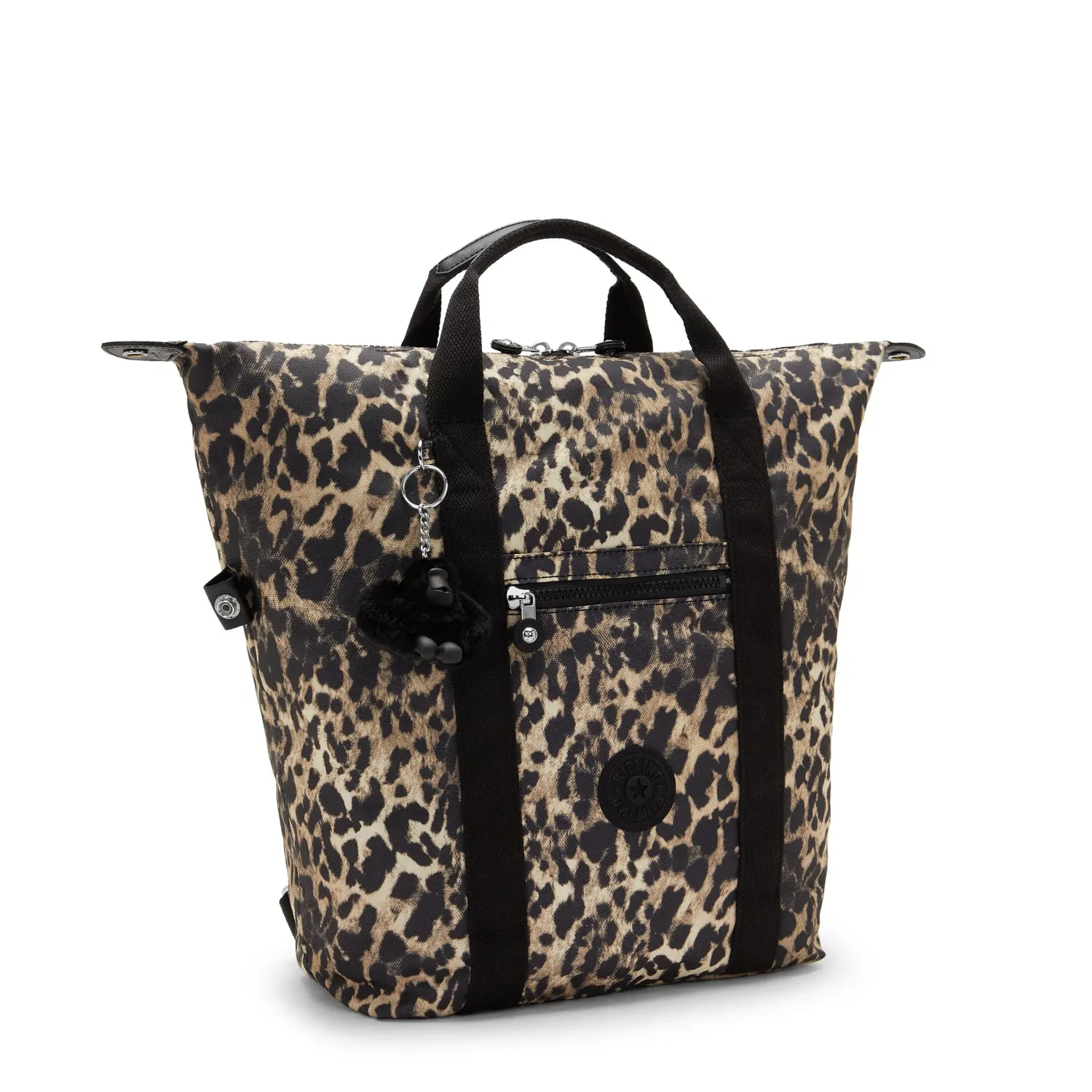 Kipling New Art rugzak medium Wild Leopard 15 inch