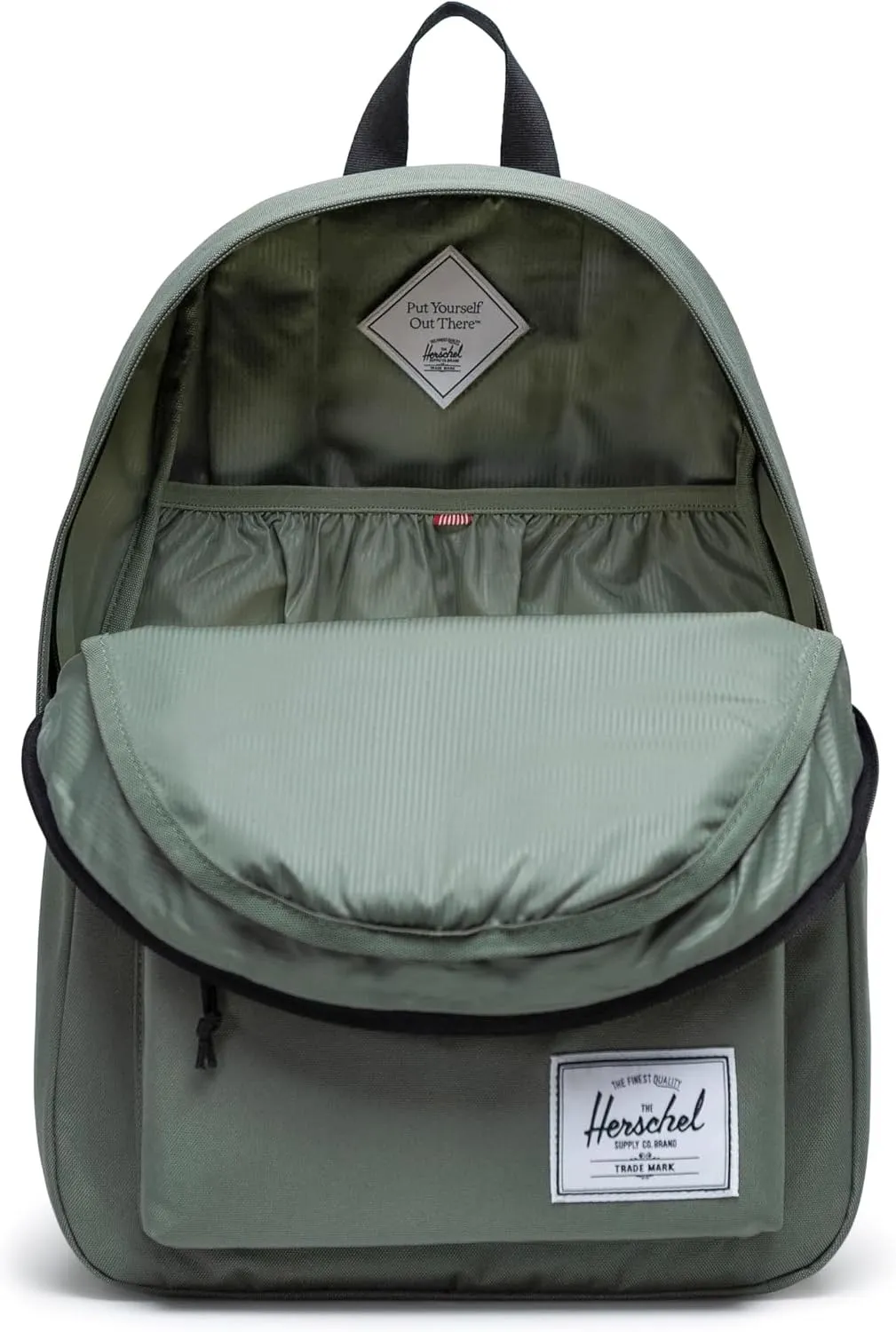 Herschel Classic rugzak 20L Sea Spray Raven Crosshatch canvas