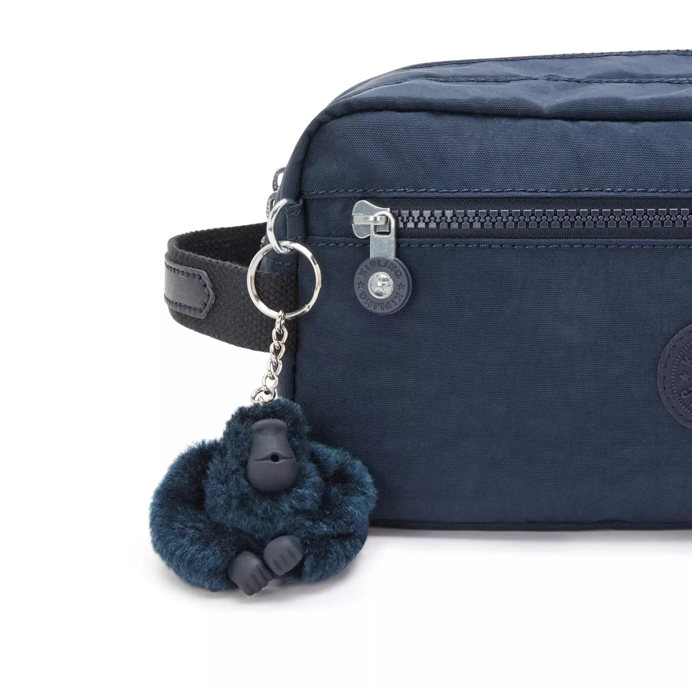 Kipling Agot medium toilettas blue bleu 2 waterafstotend