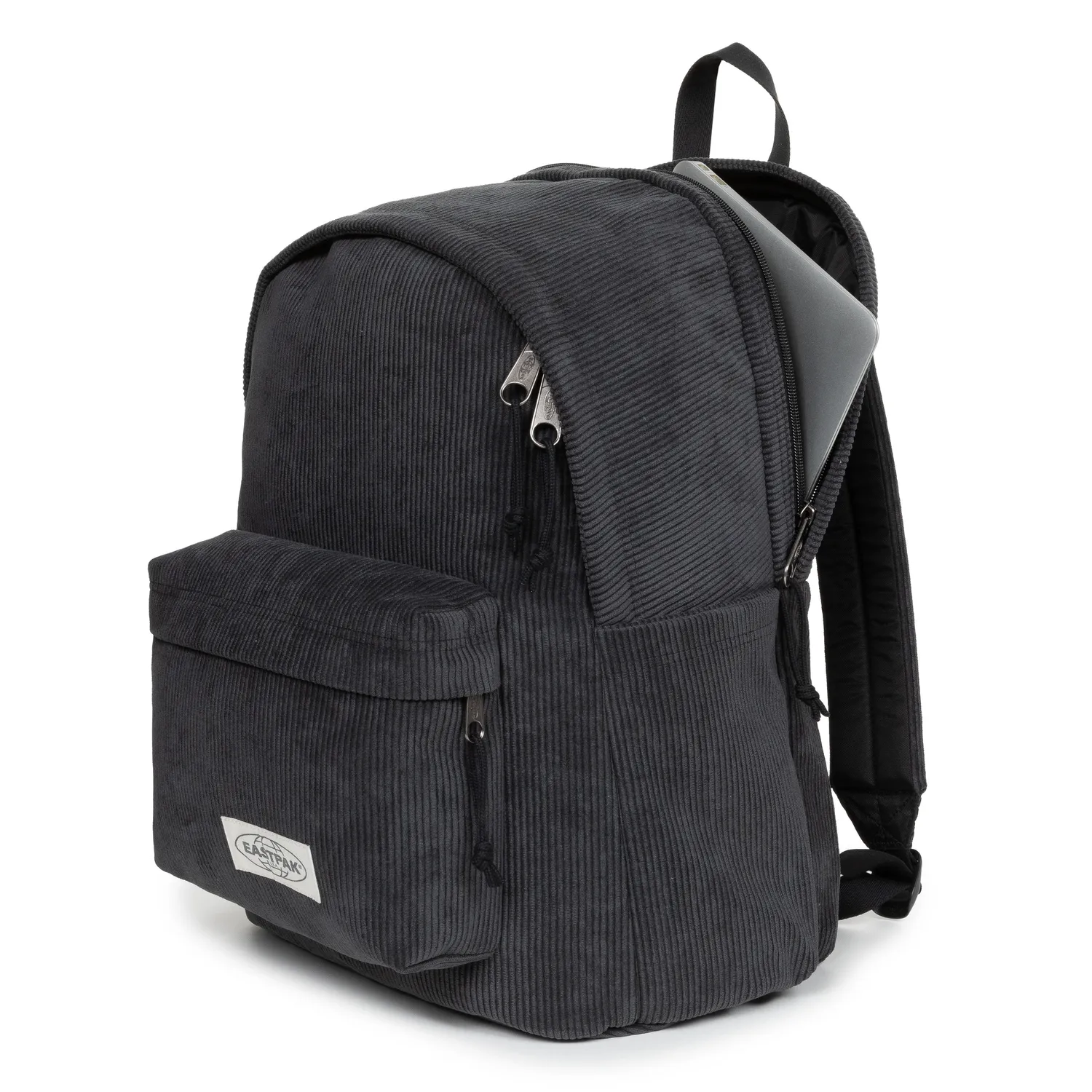 Eastpak Day Office rugzak Ribs Black medium corduroy