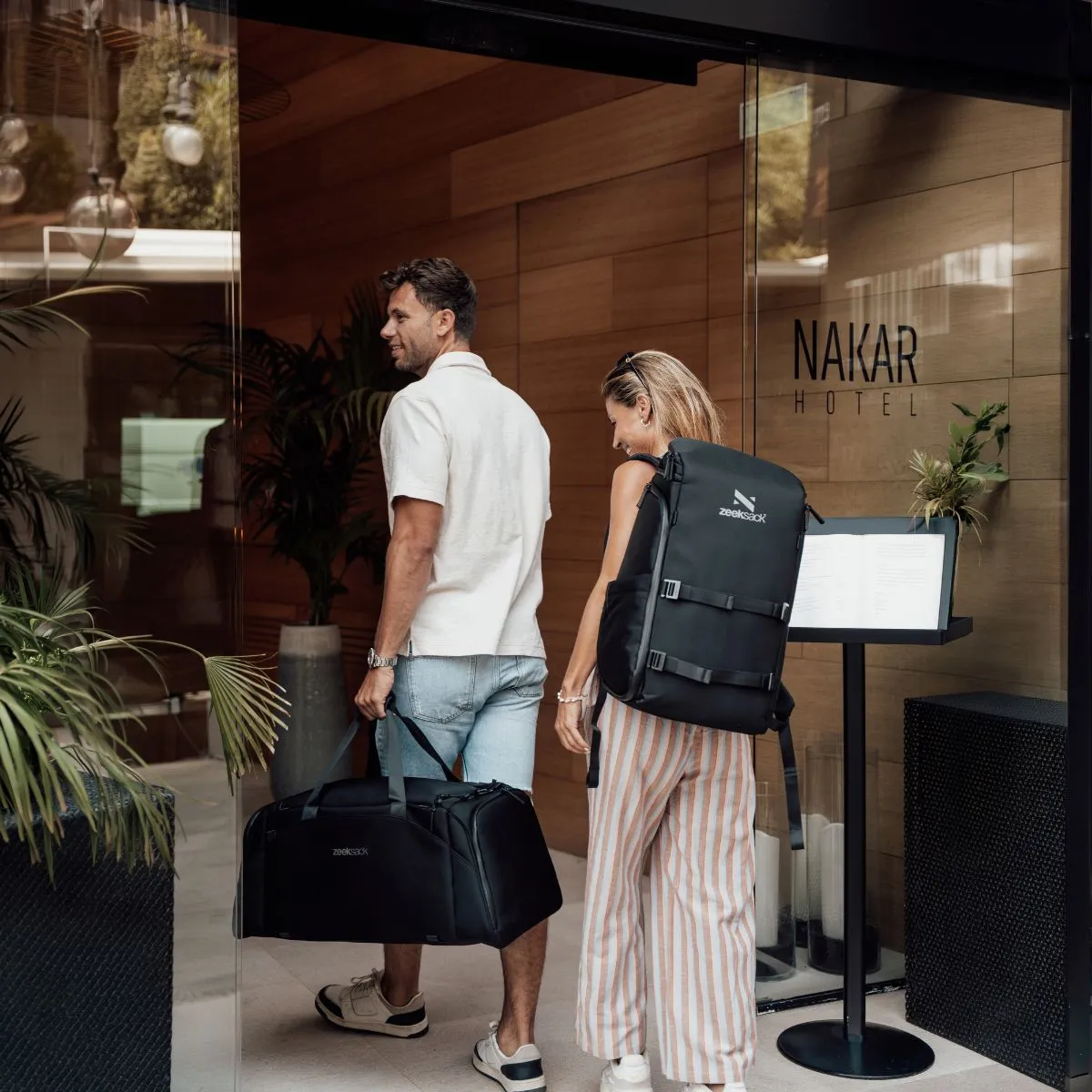ZEEKSACK Organizer 30L + Weekender 50L reisset