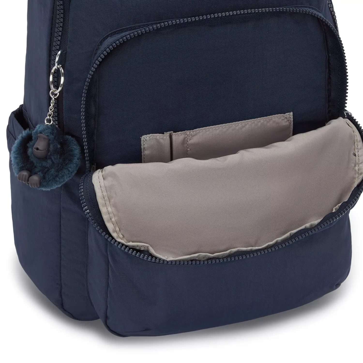 Kipling Seoul rugzak groot Blue Bleu 2 15 inch laptopvak