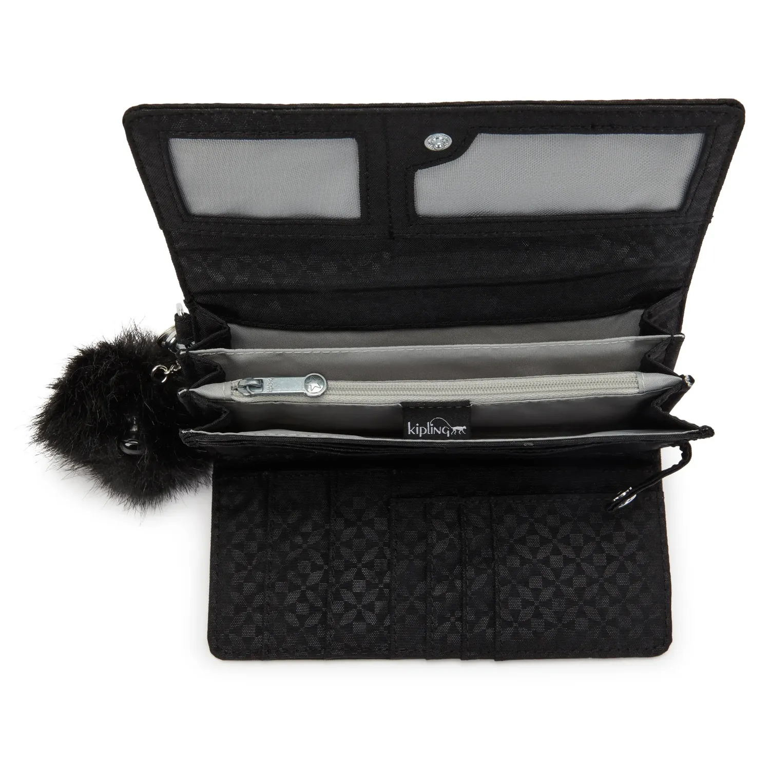Kipling Rubi portemonnee Groot Echo Embossed reliëf