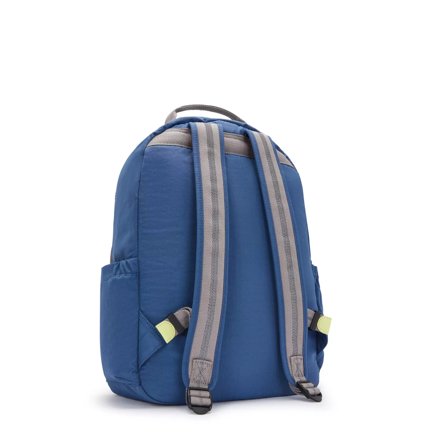 Kipling Seoul rugzak Groot Fantasy Blue Block 15 inch laptopvak