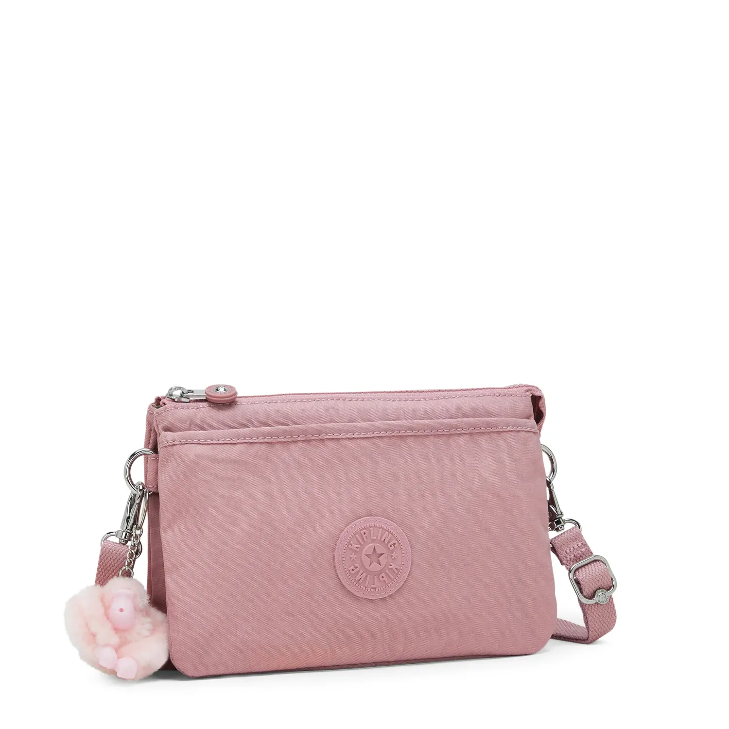 Kipling Riri crossbodytas klein Smoky Blush waterafstotend