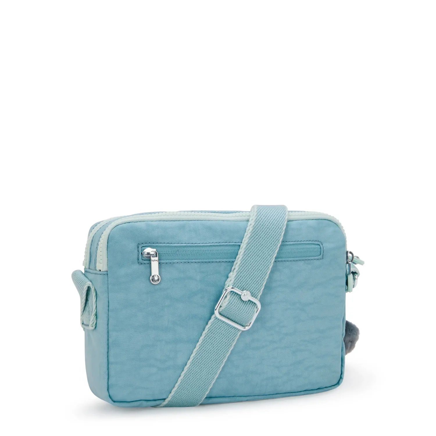 Kipling Abanu M crossbody tas Blue Cool – 2 vakken