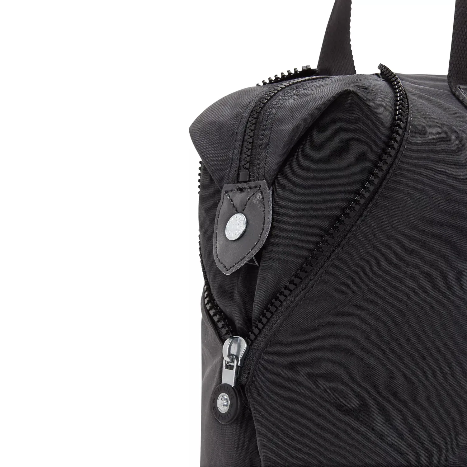 Kipling Art M schoudertas Black Noir Groot waterafstotend
