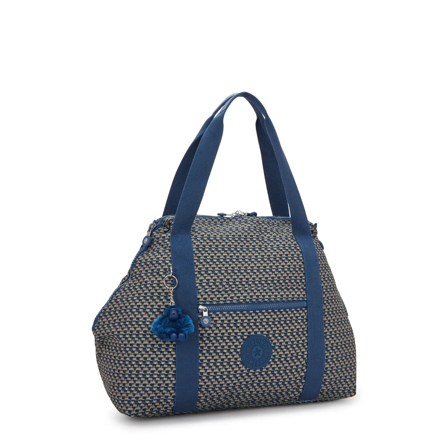 Kipling Art M draagtas Blue on Wire waterafstotend