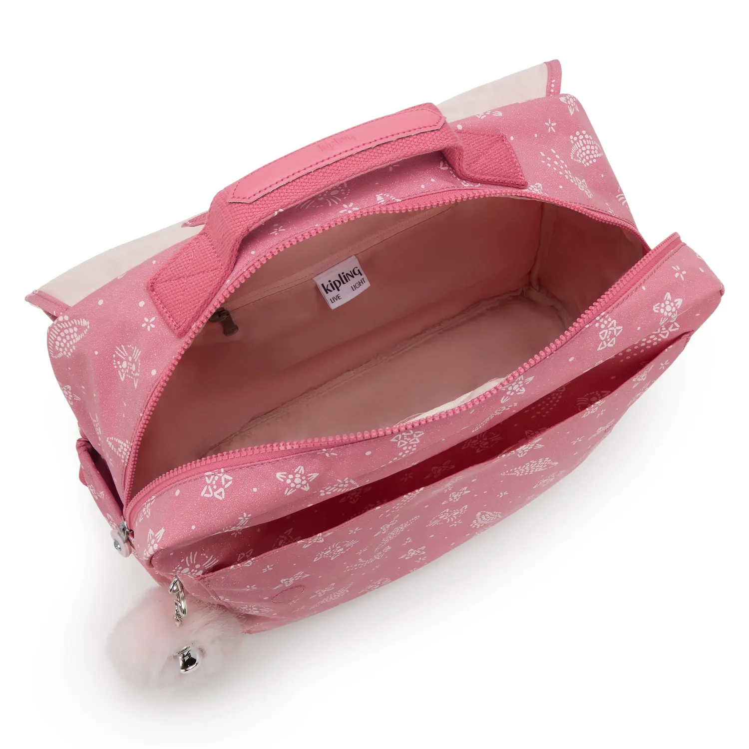 Kipling Codie M rugzak Glitter Cats medium A4
