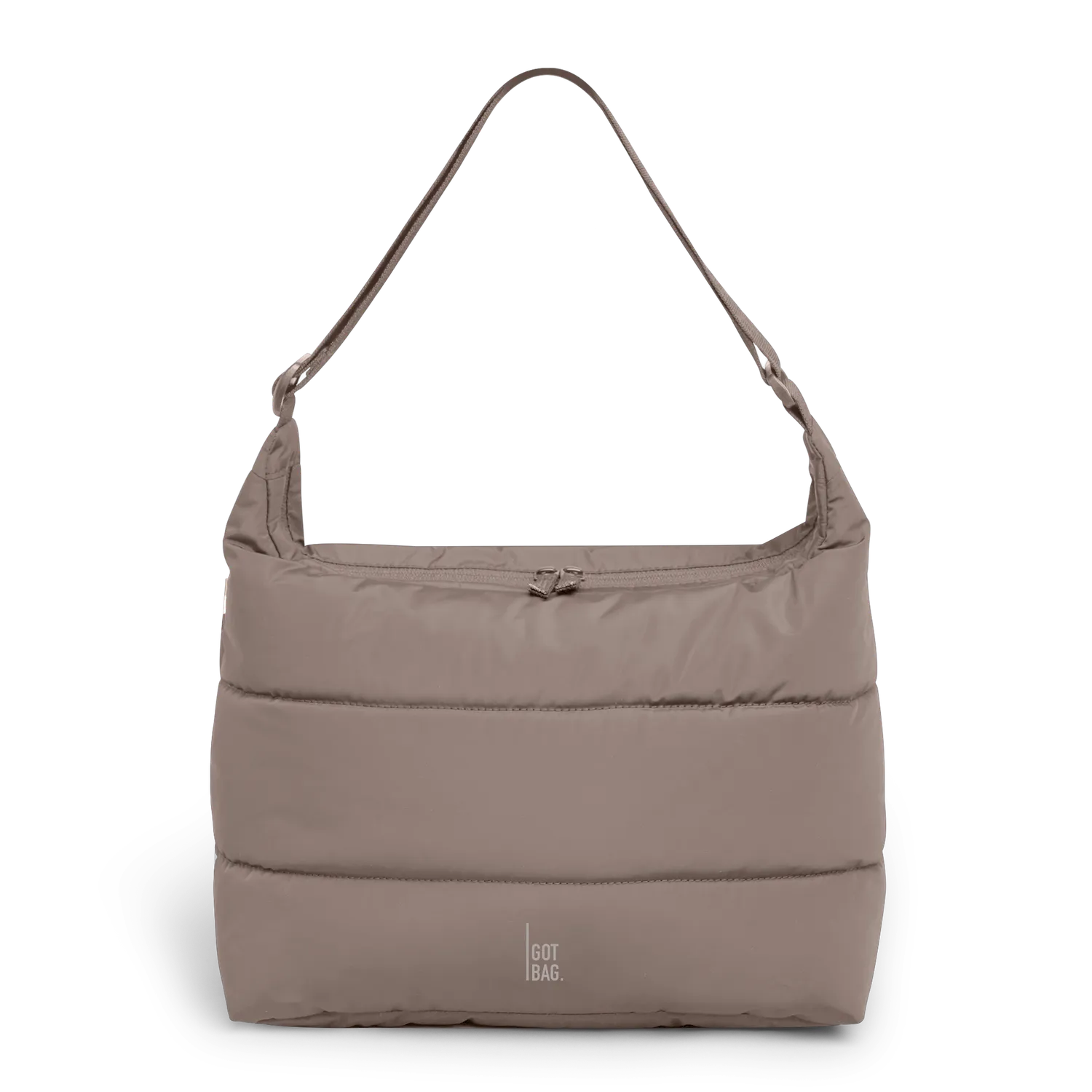 GOT BAG Puffer Square Bag Large schoudertas black monochrome