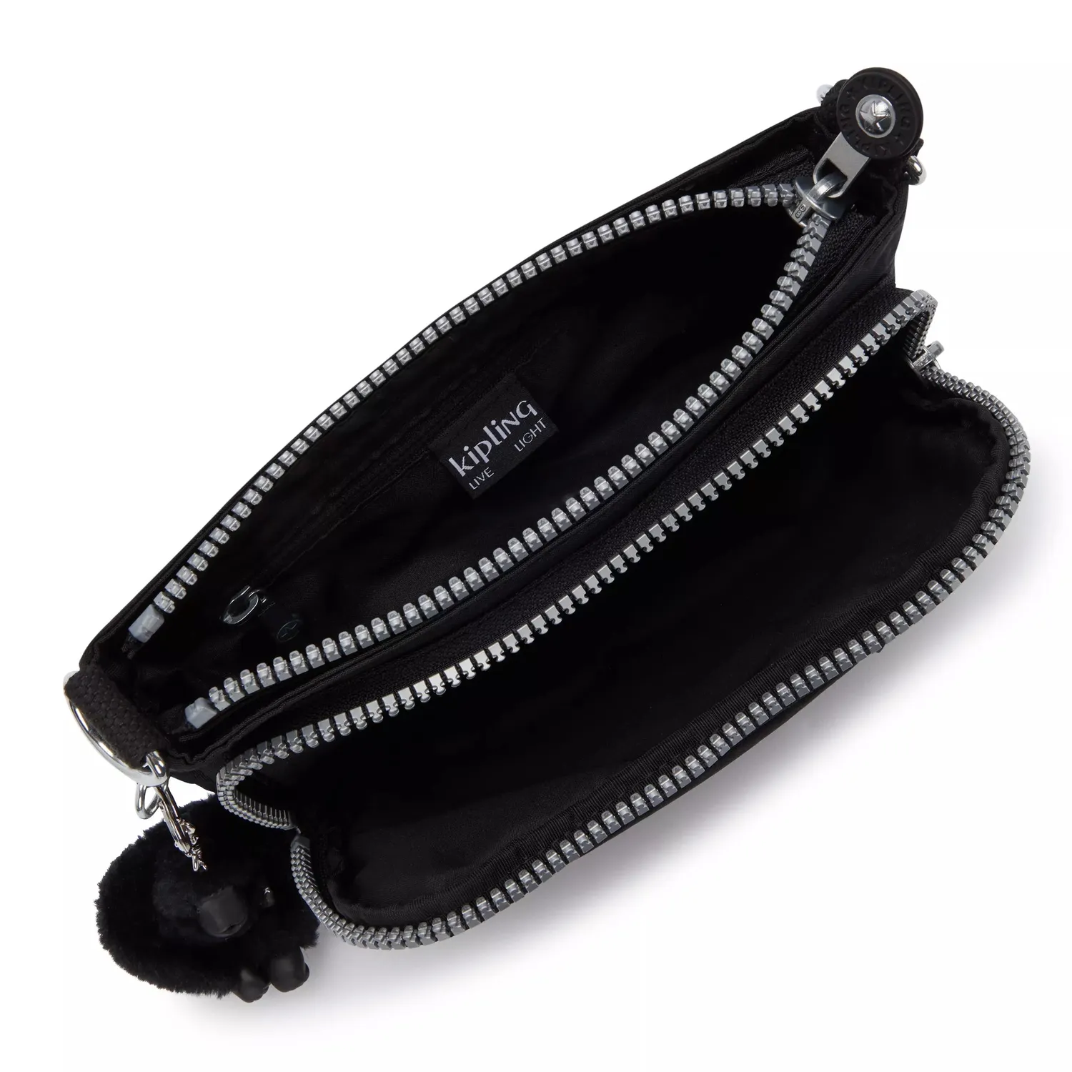 Kipling New Milos schoudertas Rapid Black klein